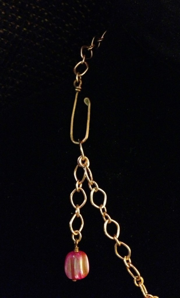 Handmade hook-style clasp