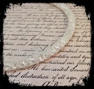 White Stardust necklace